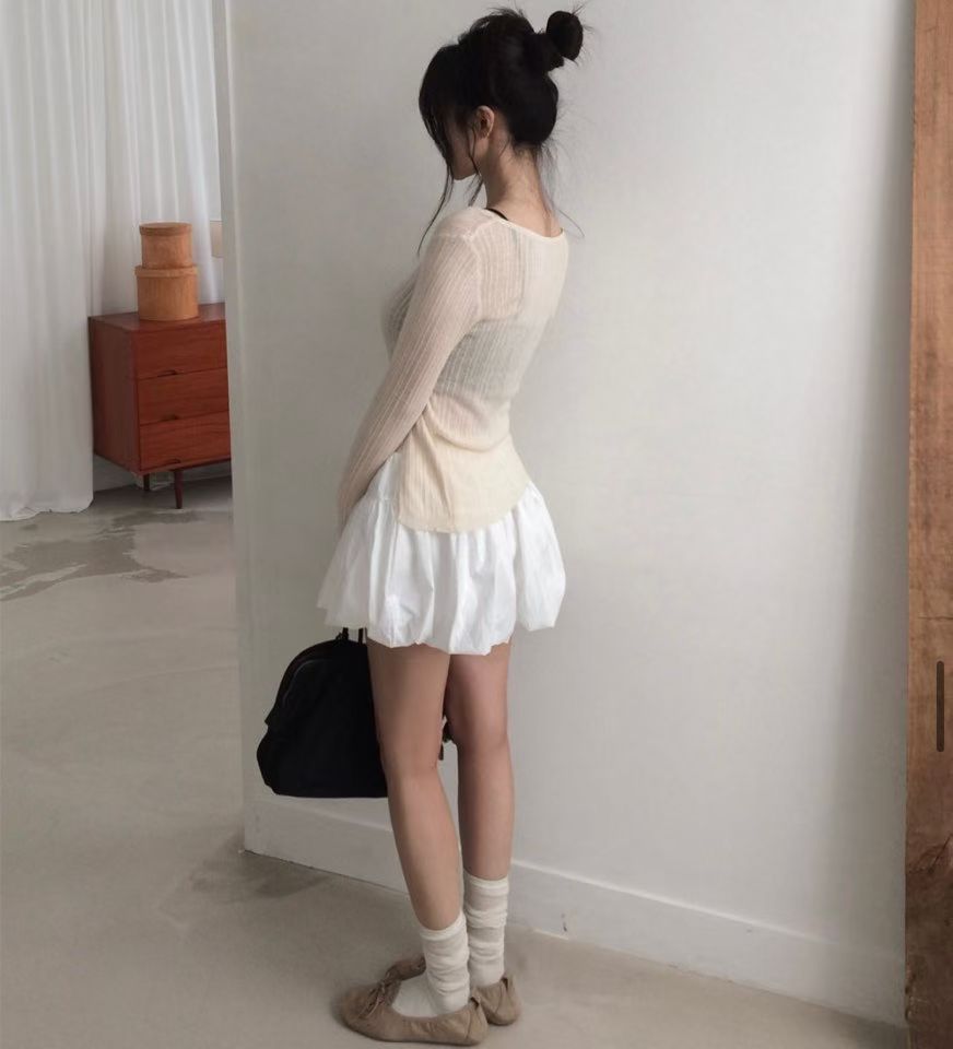 [Preorder 1st Drop Price] C1113 Aerlune Bubble Skirt