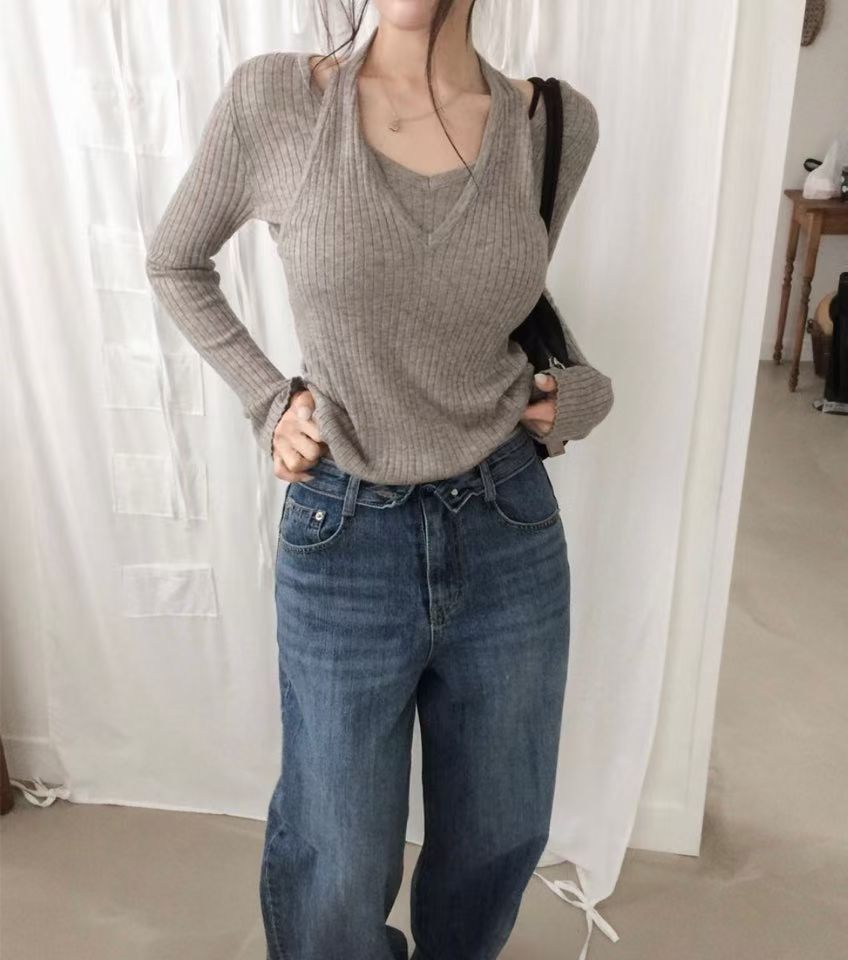 [Preorder 1st Drop Price] C1114 Veilframe Knit Top