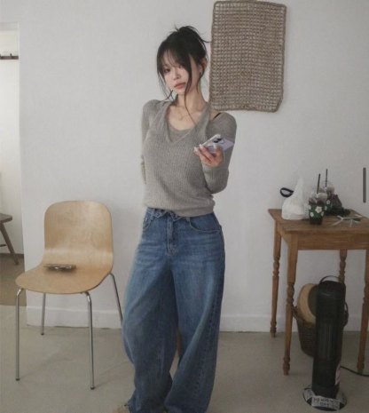 [Preorder 1st Drop Price] C1114 Veilframe Knit Top