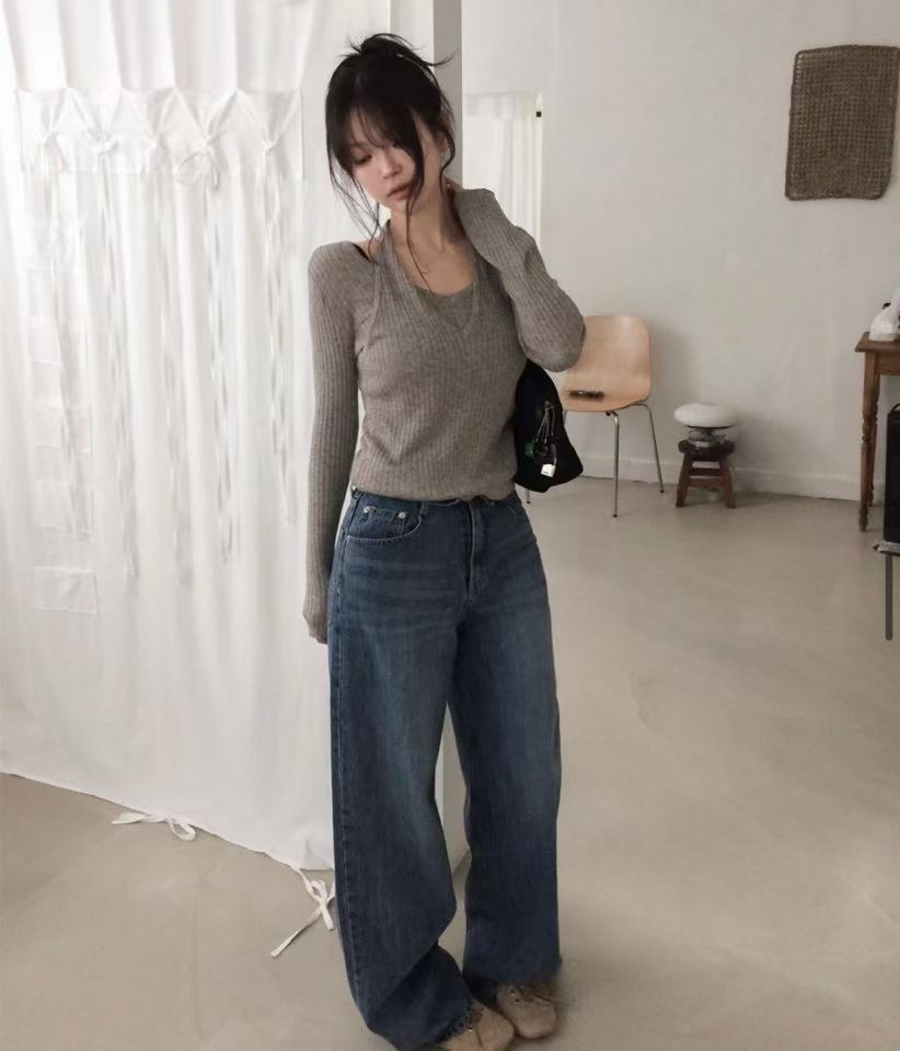 [Preorder 1st Drop Price] C1114 Veilframe Knit Top