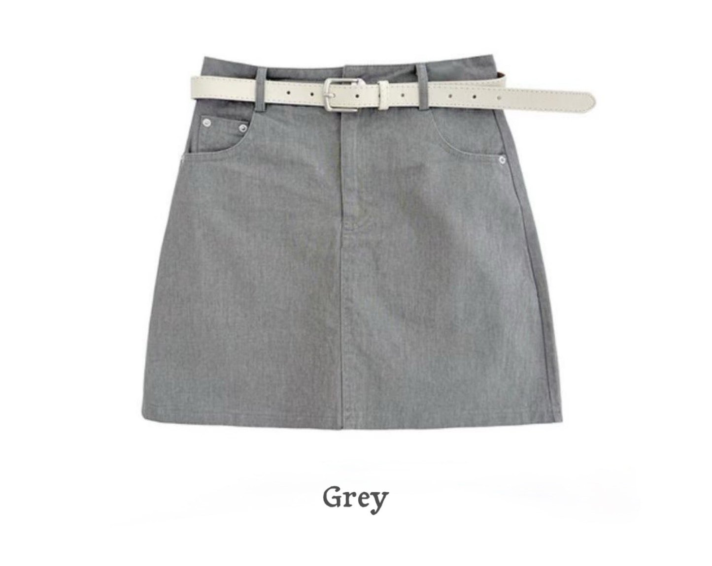 [Preorder 1st Drop Price] C1115 Arvienne Belted Mini Skirt