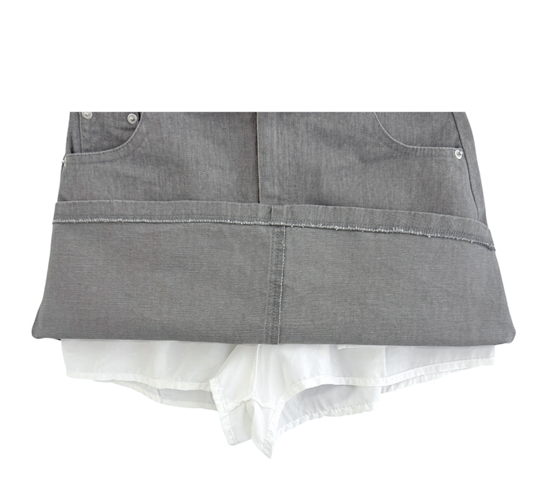 [Preorder 1st Drop Price] C1115 Arvienne Belted Mini Skirt