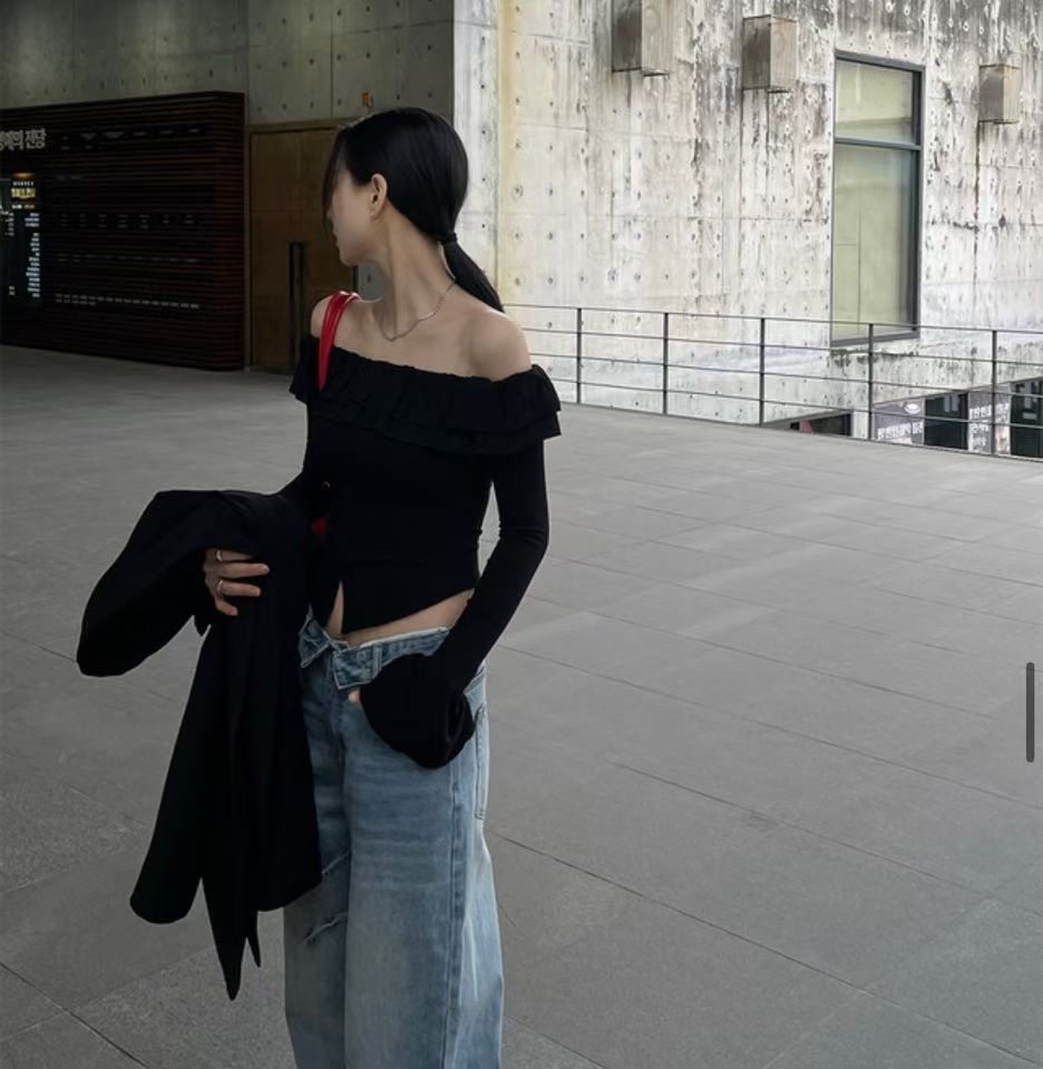 [Preorder 1st Drop Price] C1116 Lotus Ruffle Top