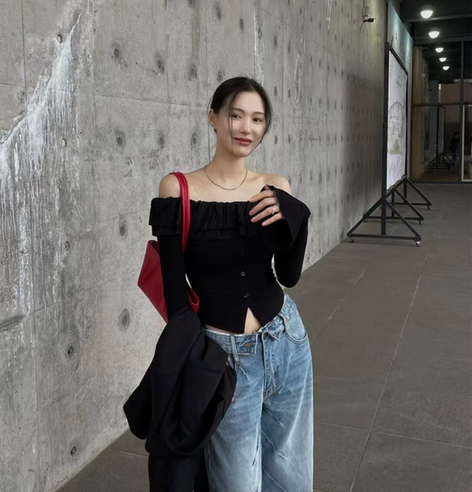 [Preorder 1st Drop Price] C1116 Lotus Ruffle Top