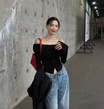 [Preorder 1st Drop Price] C1116 Lotus Ruffle Top