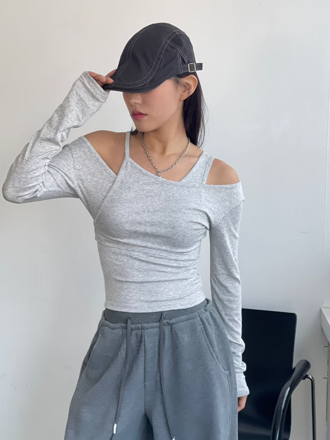 [Preorder 1st Drop Price] C1117 Lyvera Layer Top