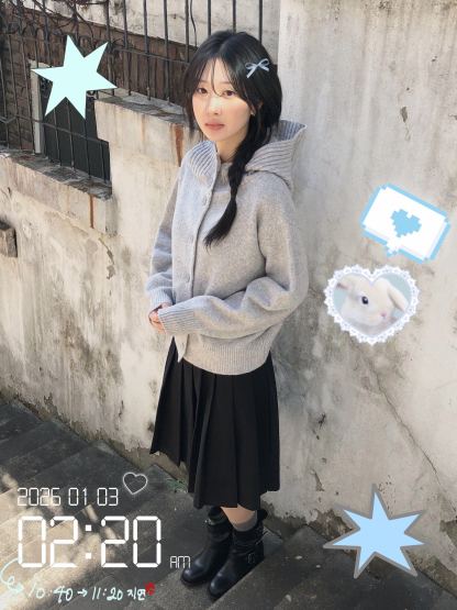 [Preorder 1st Drop Price] C1201 Pleated Midi Skirt