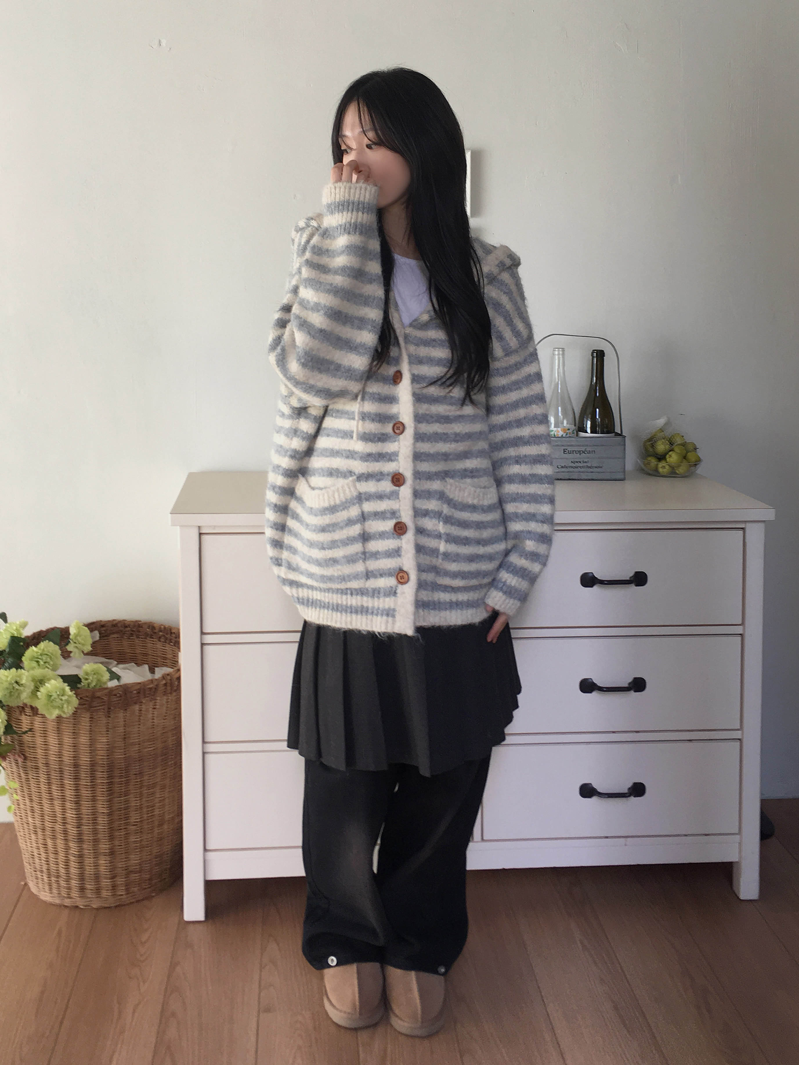 [Preorder 1st Drop Price] C1201 Pleated Midi Skirt