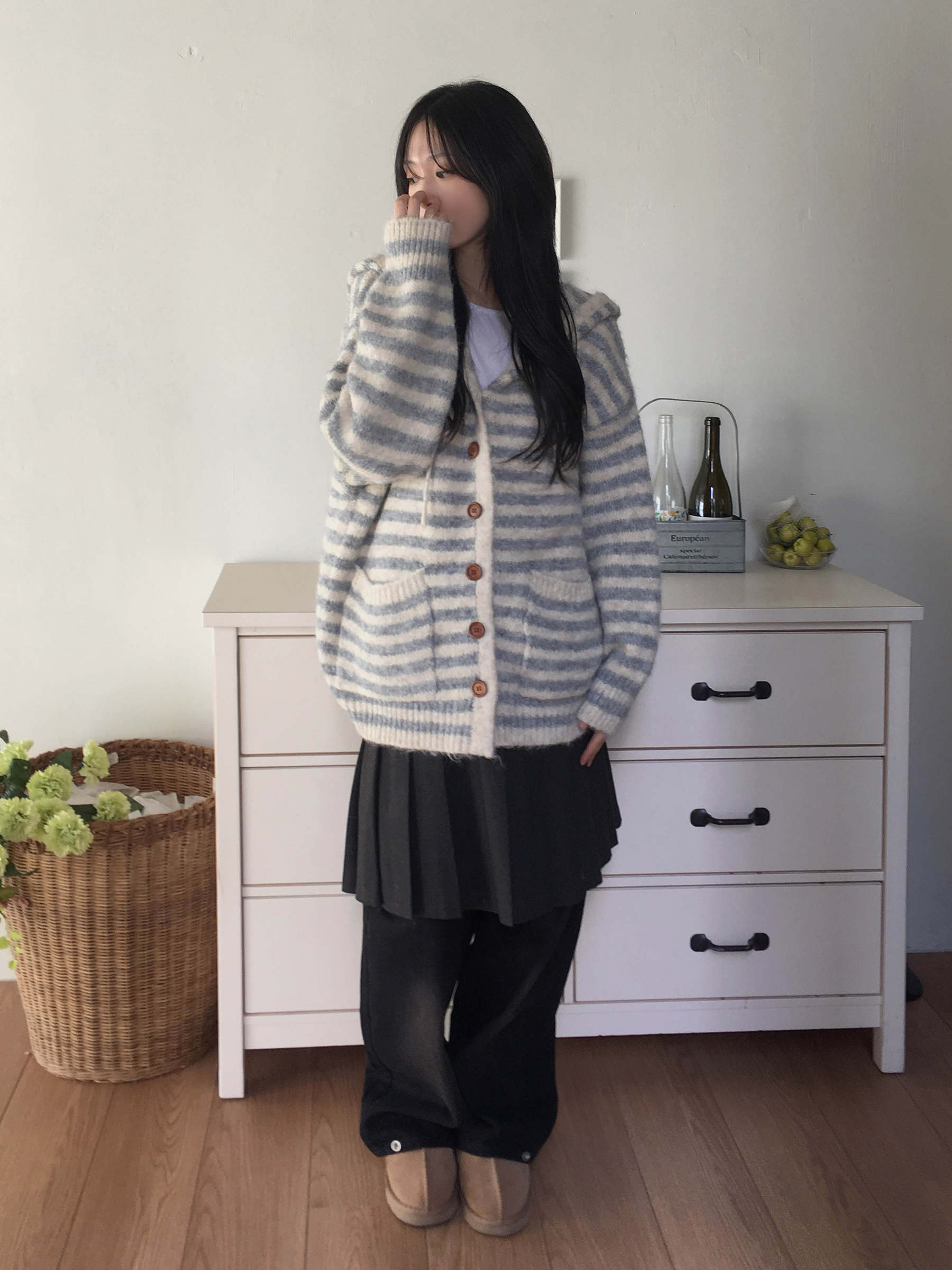 [Preorder 1st Drop Price] C1201 Pleated Midi Skirt