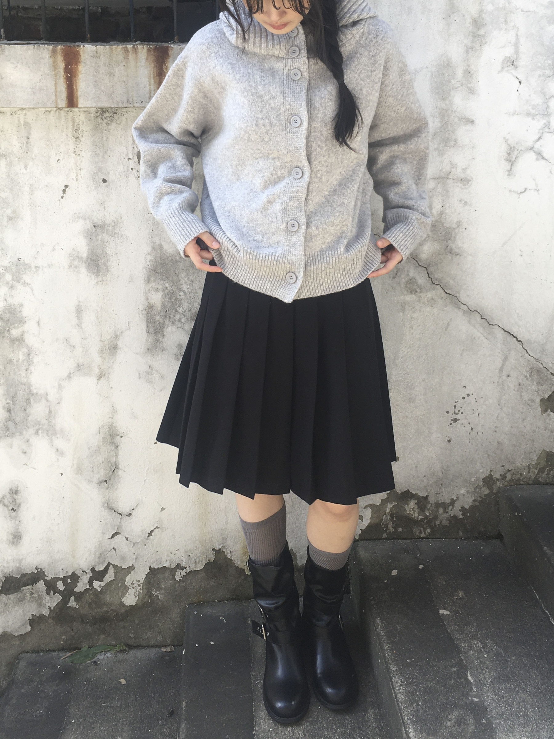 [Preorder 1st Drop Price] C1201 Pleated Midi Skirt