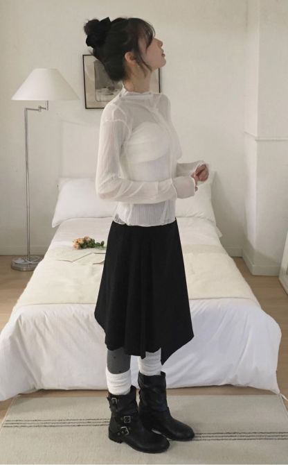 [Preorder 1st Drop Price] C1203 Duovelle Layer Maxi Skirt