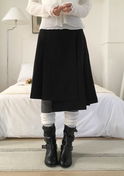 [Preorder 1st Drop Price] C1203 Duovelle Layer Maxi Skirt