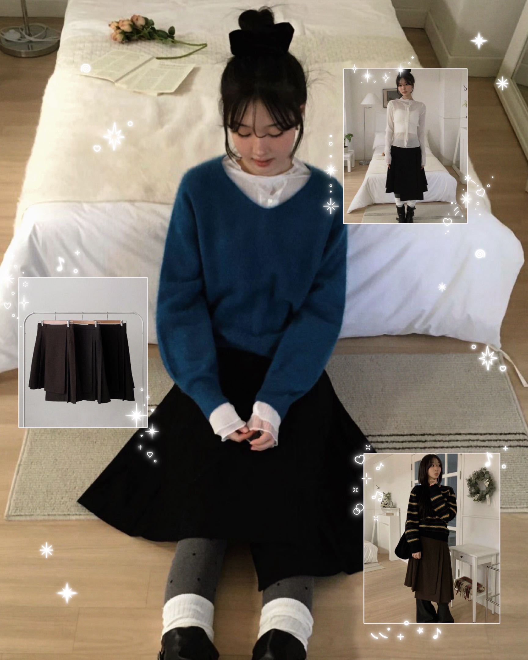 [Preorder 1st Drop Price] C1203 Duovelle Layer Maxi Skirt