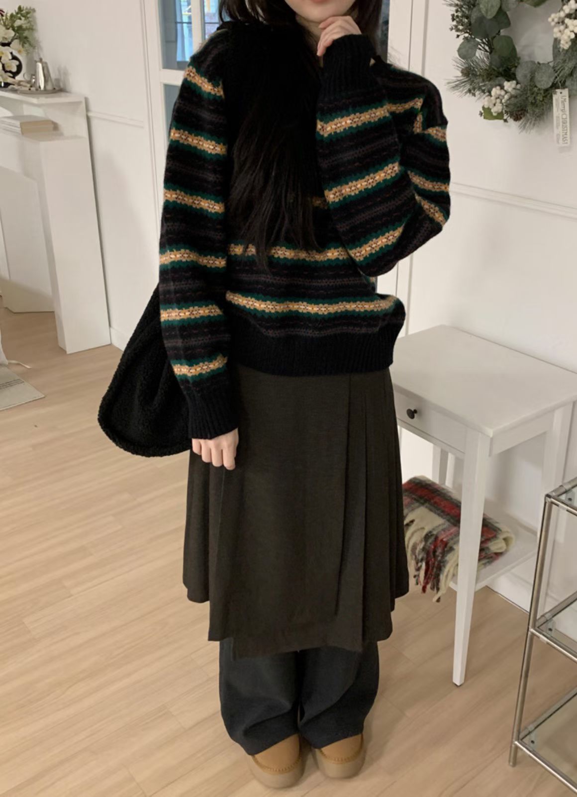 [Preorder 1st Drop Price] C1203 Duovelle Layer Maxi Skirt