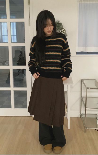 [Preorder 1st Drop Price] C1203 Duovelle Layer Maxi Skirt