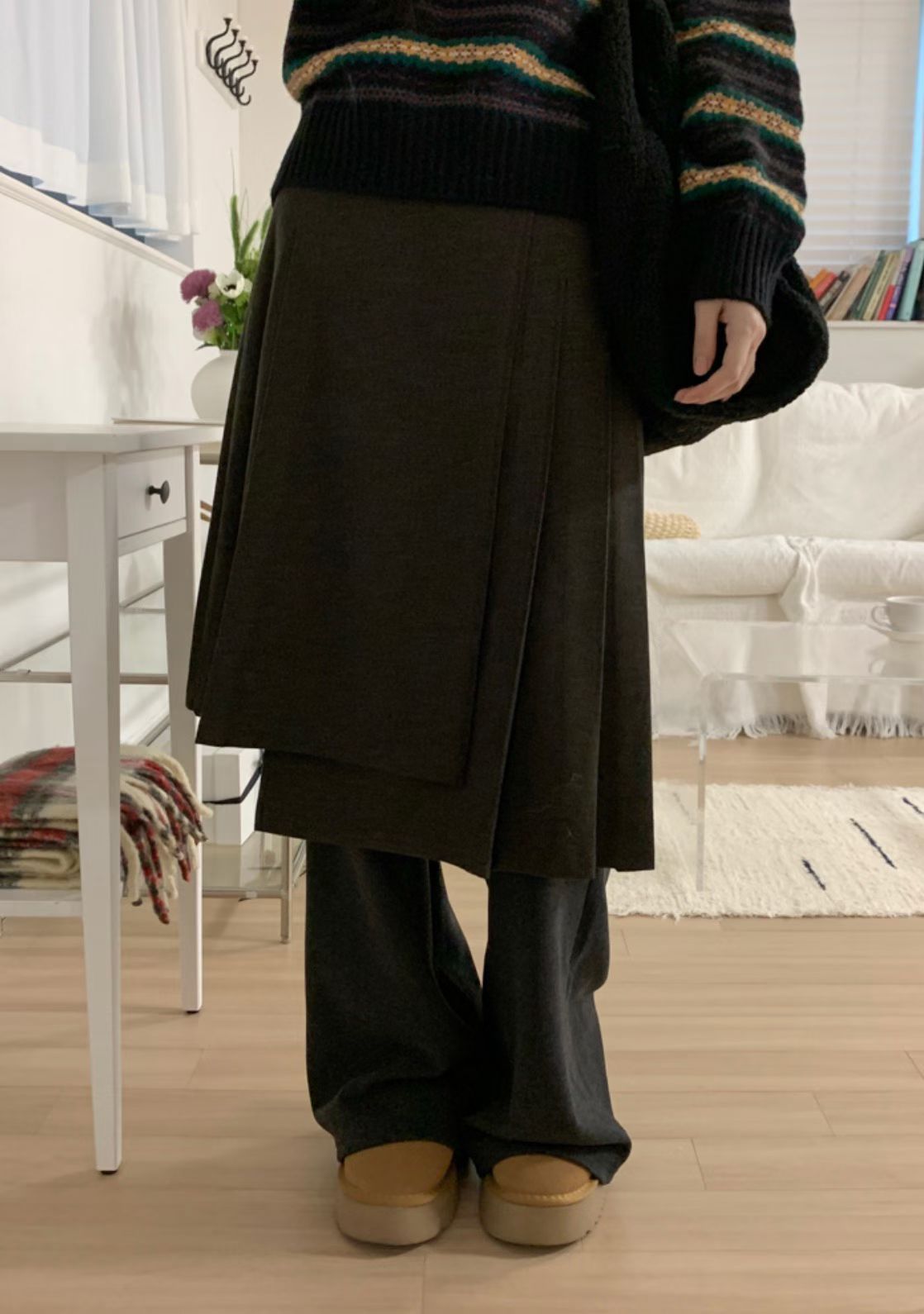 [Preorder 1st Drop Price] C1203 Duovelle Layer Maxi Skirt