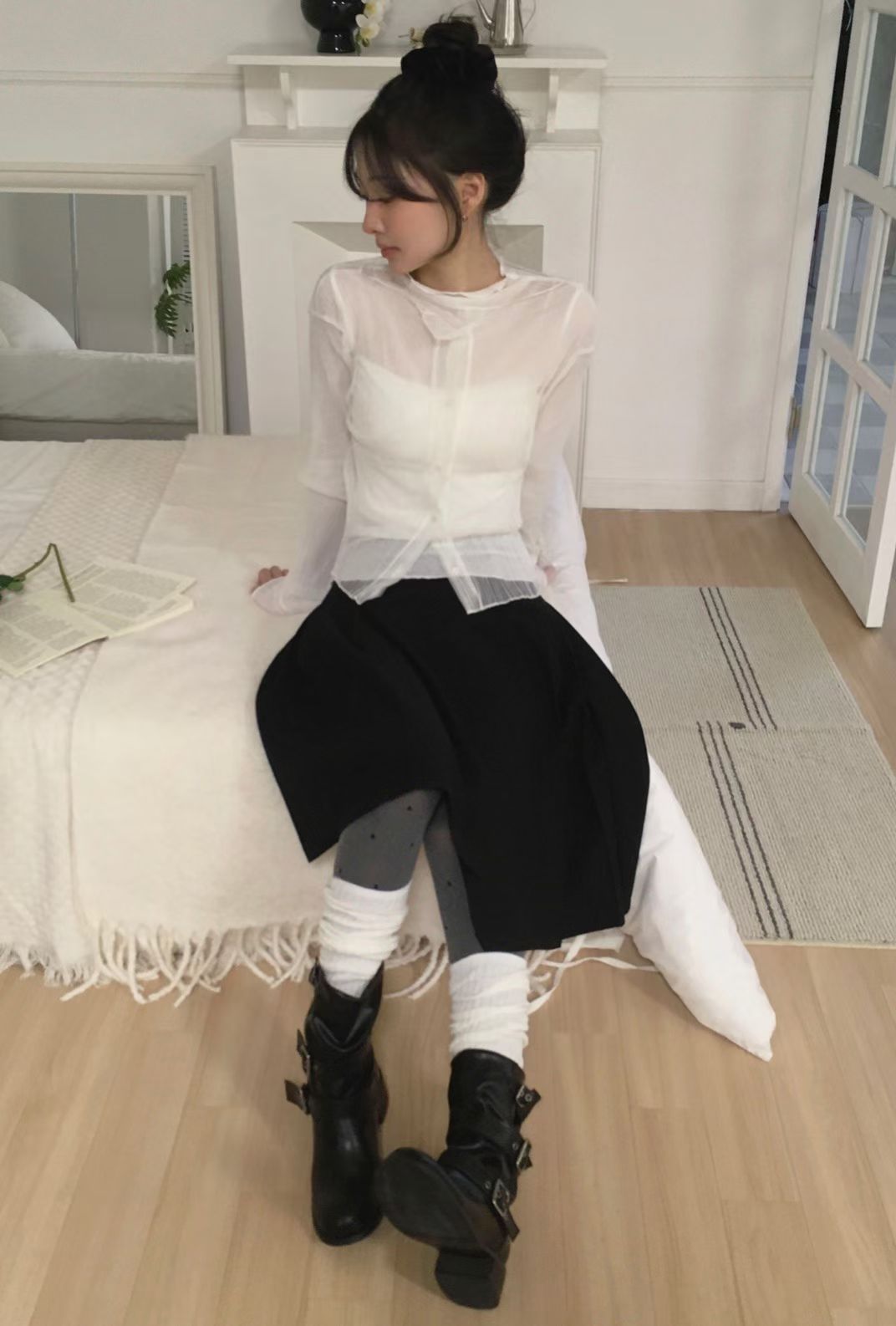 [Preorder 1st Drop Price] C1203 Duovelle Layer Maxi Skirt