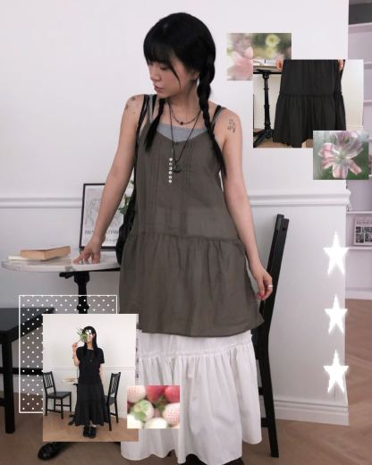 [Preorder 1st Drop Price] C1204 Serapha Tier Maxi Skirt