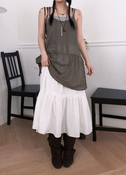 [Preorder 1st Drop Price] C1204 Serapha Tier Maxi Skirt