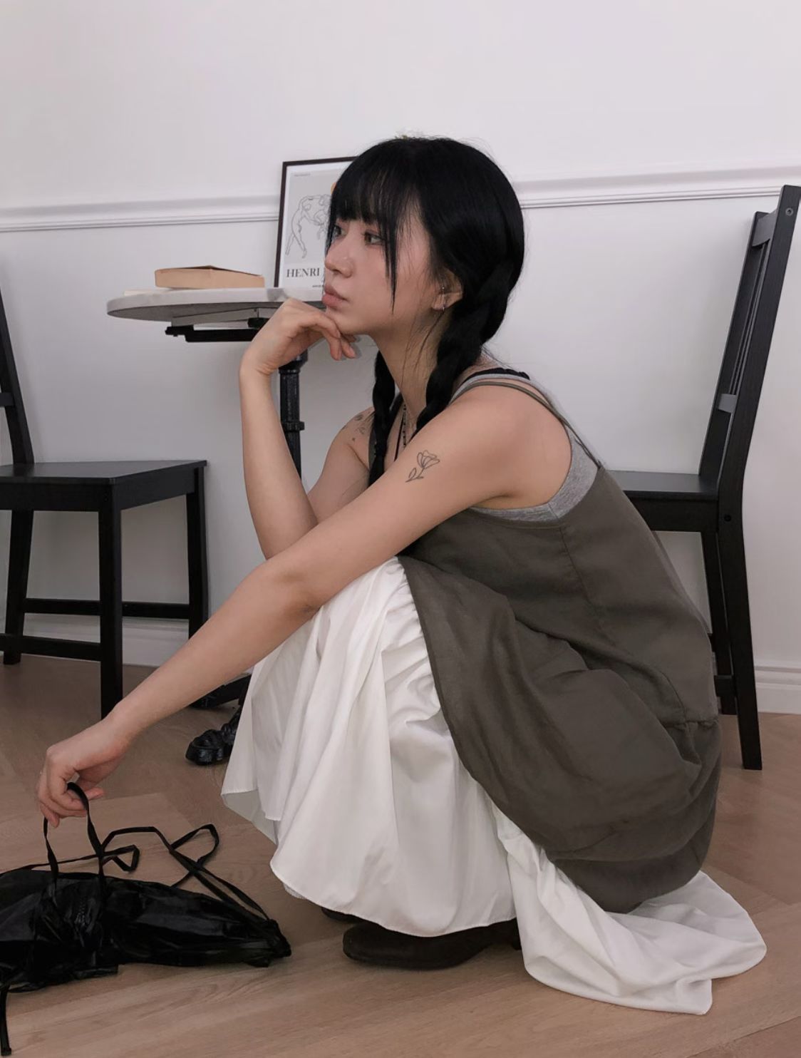 [Preorder 1st Drop Price] C1204 Serapha Tier Maxi Skirt