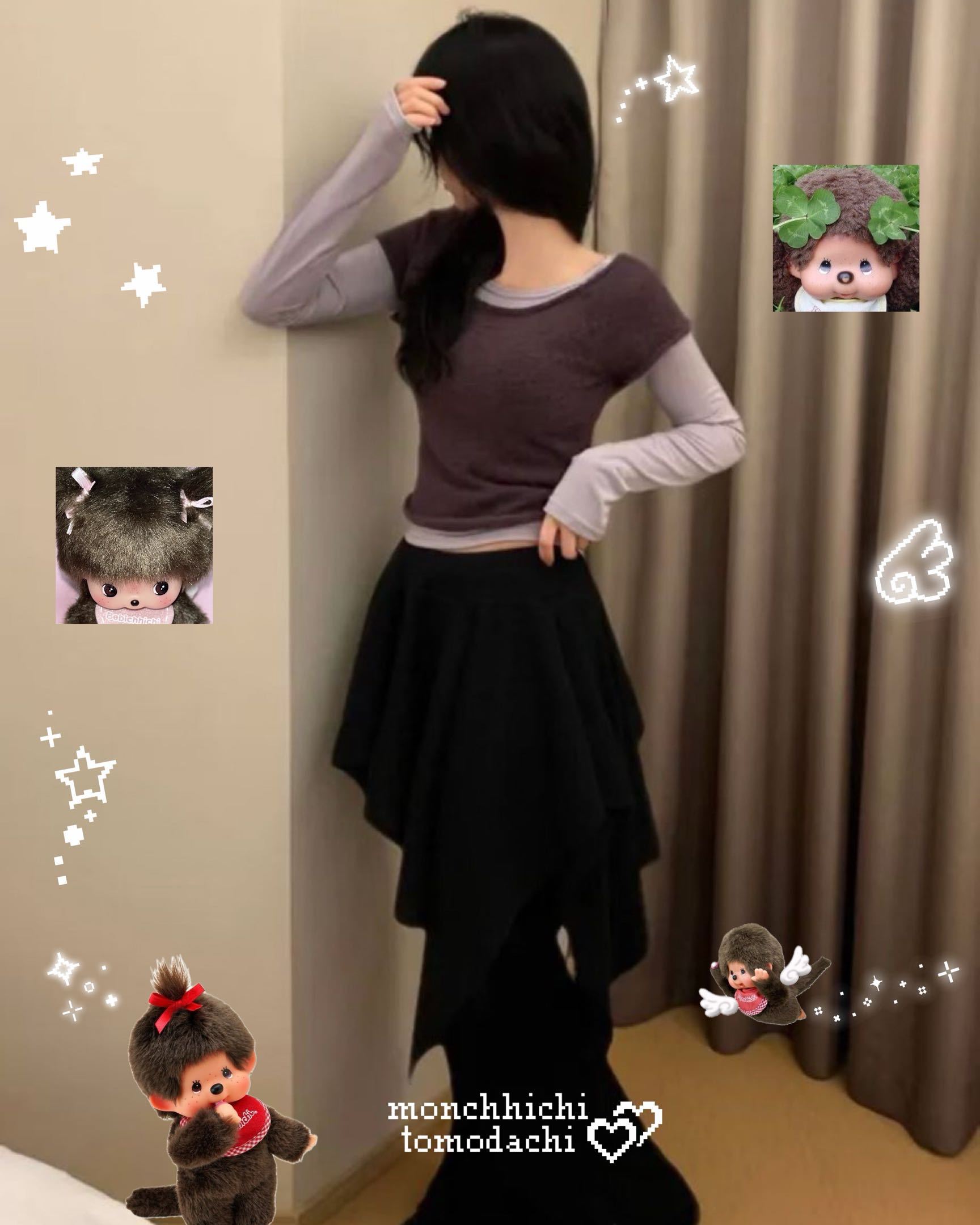 [Preorder 1st Drop Price] C1205 Obscura Skirt