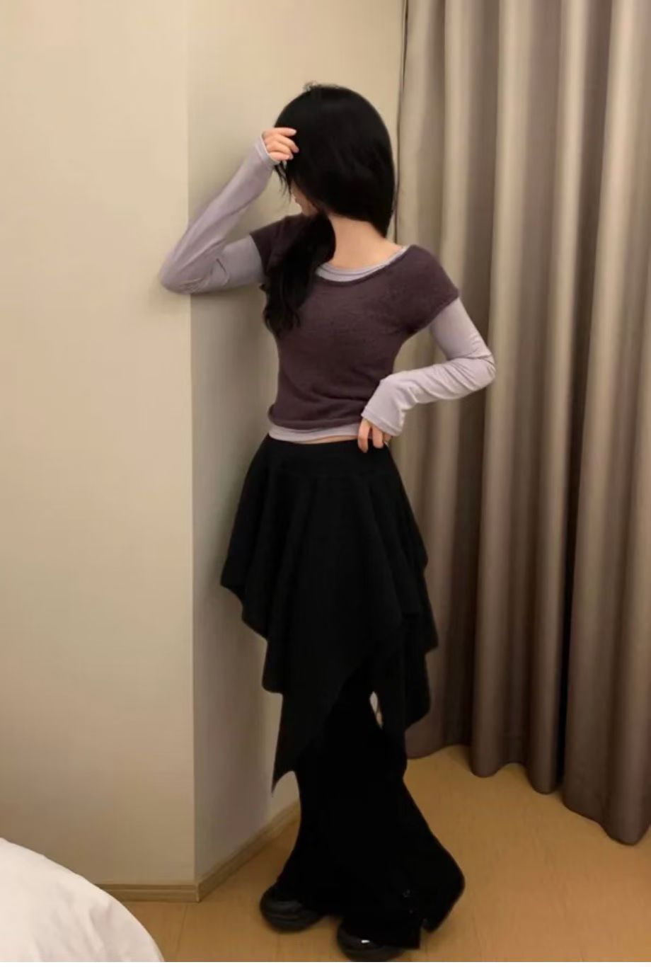 [Preorder 1st Drop Price] C1205 Obscura Skirt