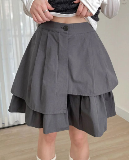 [Preorder 1st Drop Price] C1206 Prevaine Wrap Mini Skirt