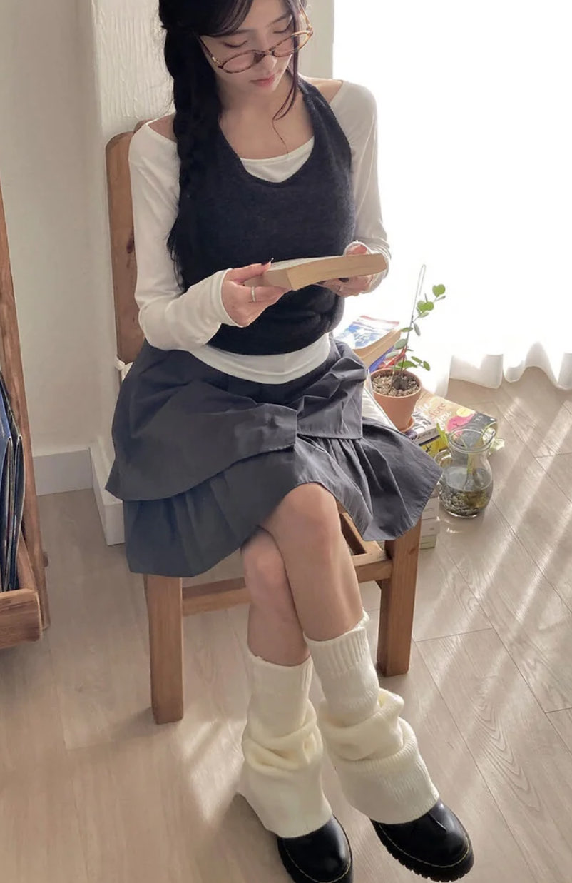 [Preorder 1st Drop Price] C1206 Prevaine Wrap Mini Skirt