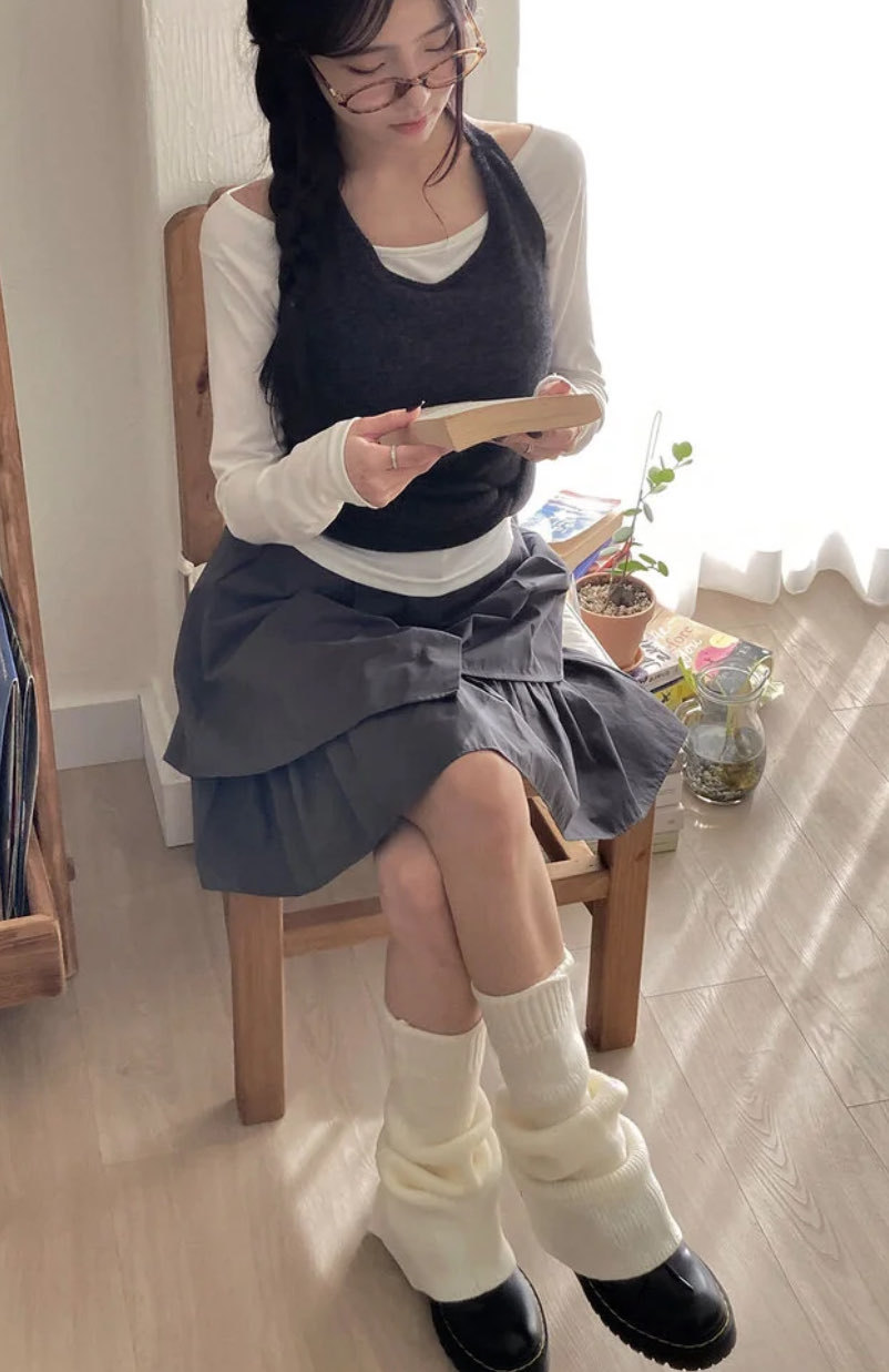 [Preorder 1st Drop Price] C1206 Prevaine Wrap Mini Skirt