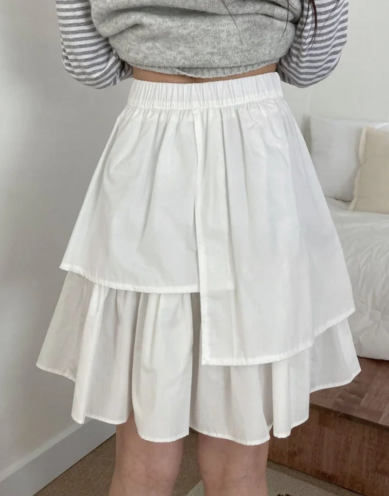 [Preorder 1st Drop Price] C1206 Prevaine Wrap Mini Skirt