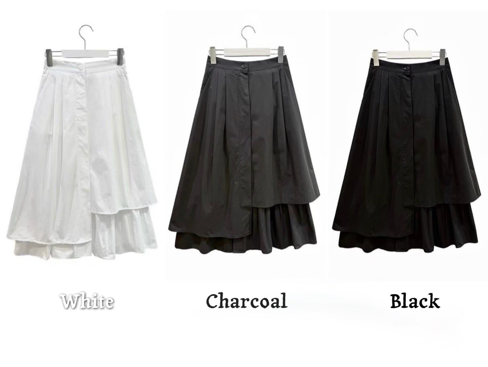 [Preorder 1st Drop Price] C1208 Sylpha Tier Maxi Skirt