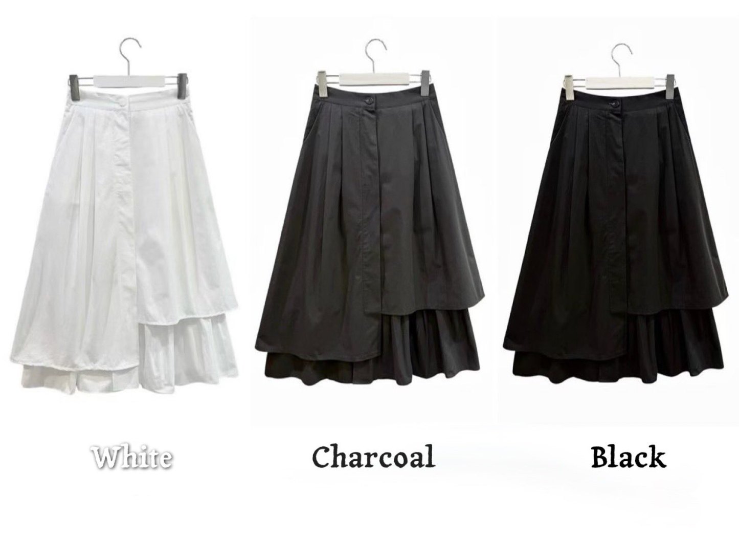 [Preorder 1st Drop Price] C1208 Sylpha Tier Maxi Skirt