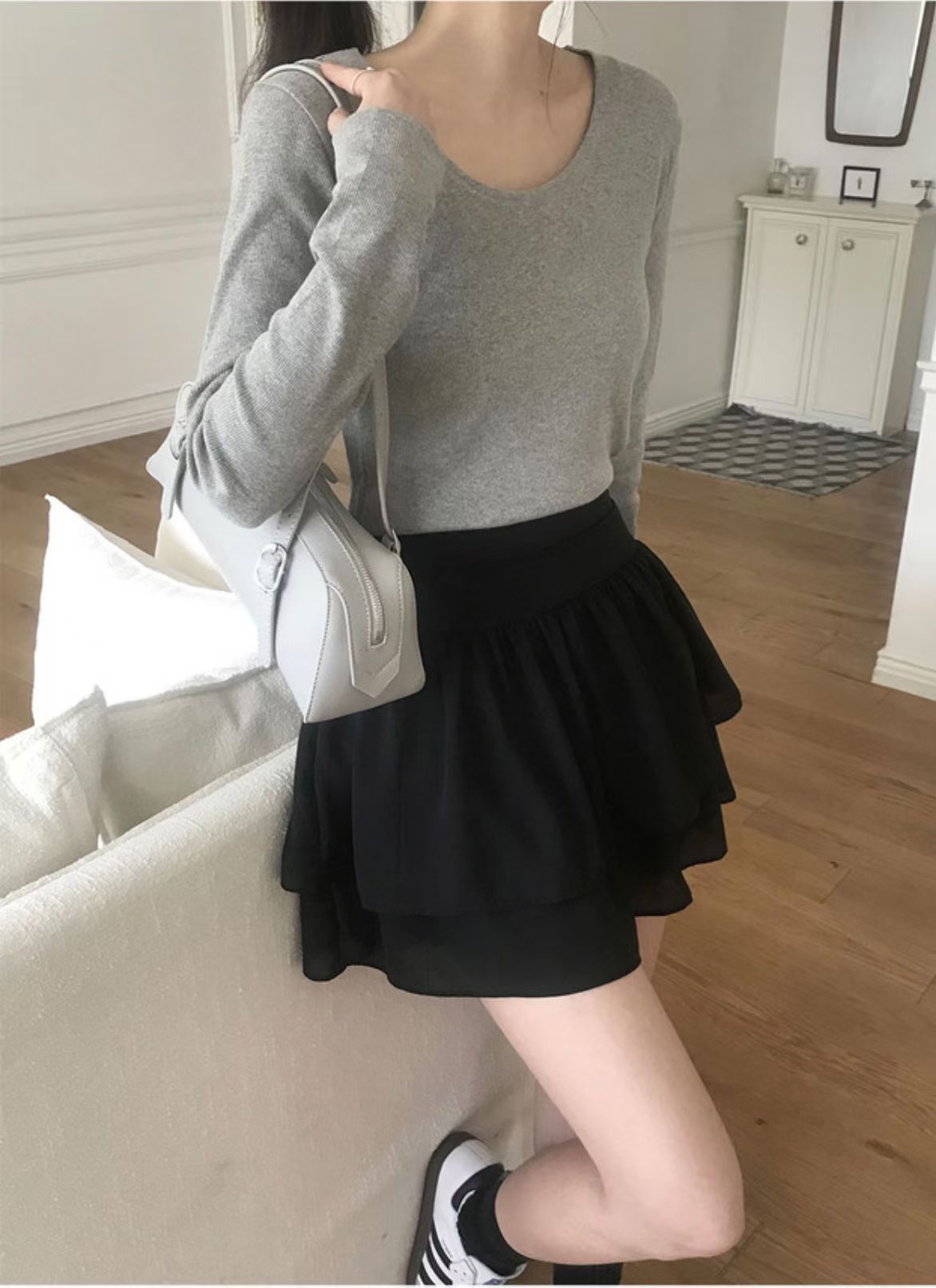 [Preorder 1st Drop Price] C1209 Ciellette Flounce Mini Skirt