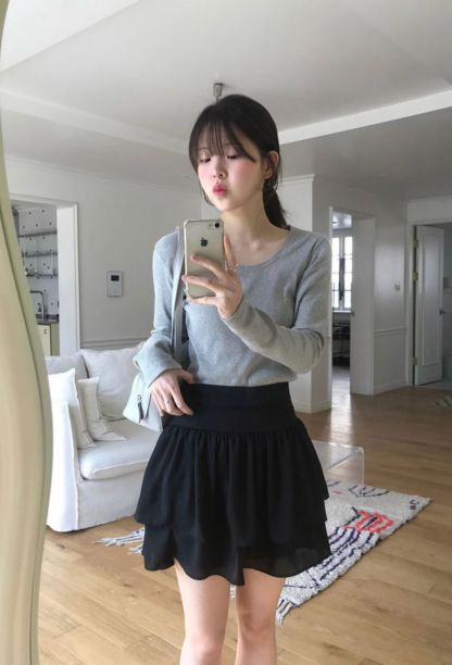 [Preorder 1st Drop Price] C1209 Ciellette Flounce Mini Skirt