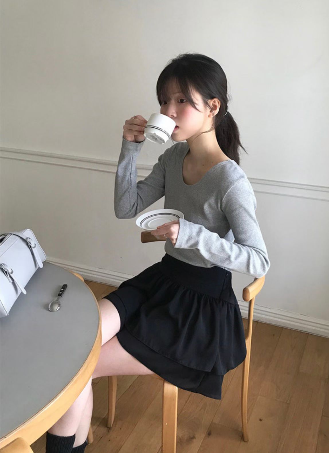 [Preorder 1st Drop Price] C1209 Ciellette Flounce Mini Skirt