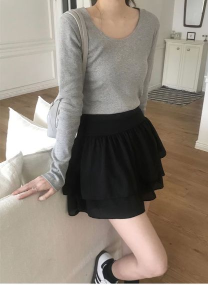[Preorder 1st Drop Price] C1209 Ciellette Flounce Mini Skirt