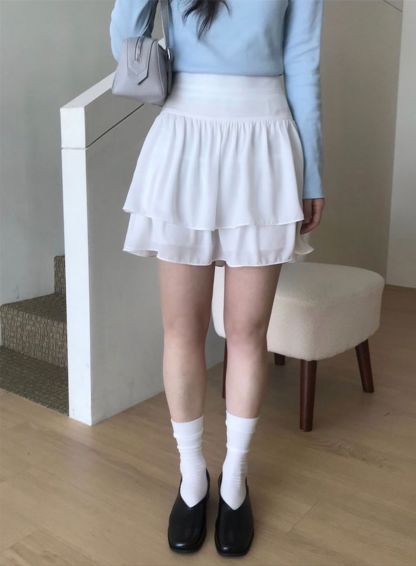 [Preorder 1st Drop Price] C1209 Ciellette Flounce Mini Skirt