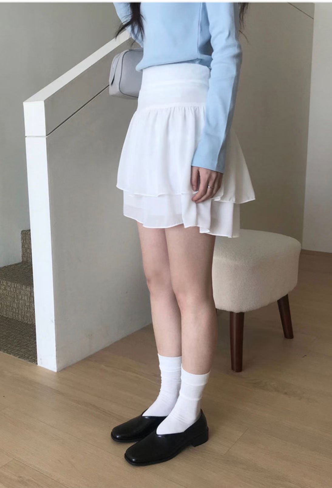 [Preorder 1st Drop Price] C1209 Ciellette Flounce Mini Skirt