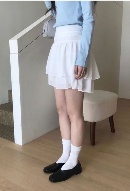 [Preorder 1st Drop Price] C1209 Ciellette Flounce Mini Skirt