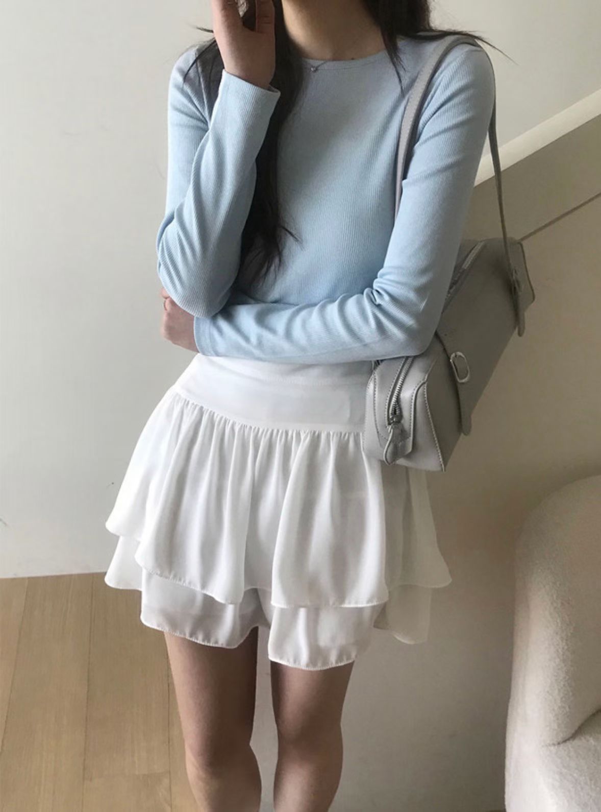 [Preorder 1st Drop Price] C1209 Ciellette Flounce Mini Skirt