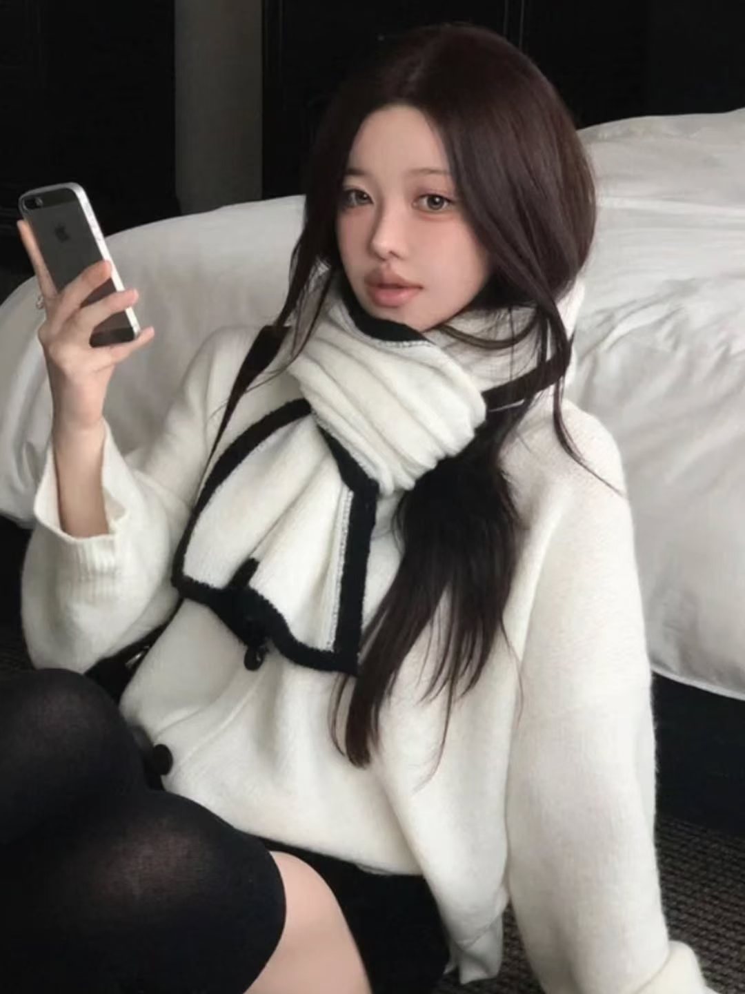 [Preorder 1st Drop Price] C1301 Muffler Cardigan Set