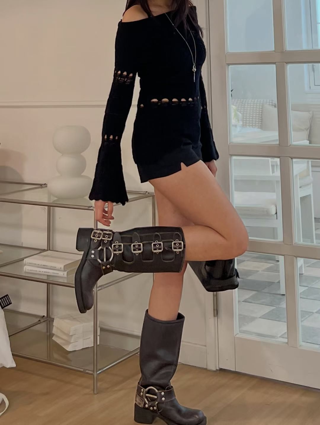 [Preorder 1st Drop Price] C1302 Ruinelle Damage Top