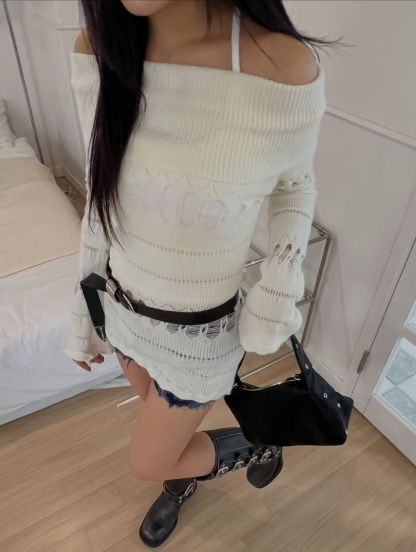 [Preorder 1st Drop Price] C1302 Ruinelle Damage Top