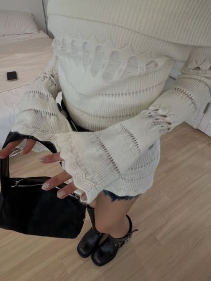 [Preorder 1st Drop Price] C1302 Ruinelle Damage Top