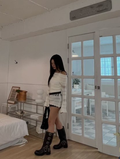 [Preorder 1st Drop Price] C1302 Ruinelle Damage Top