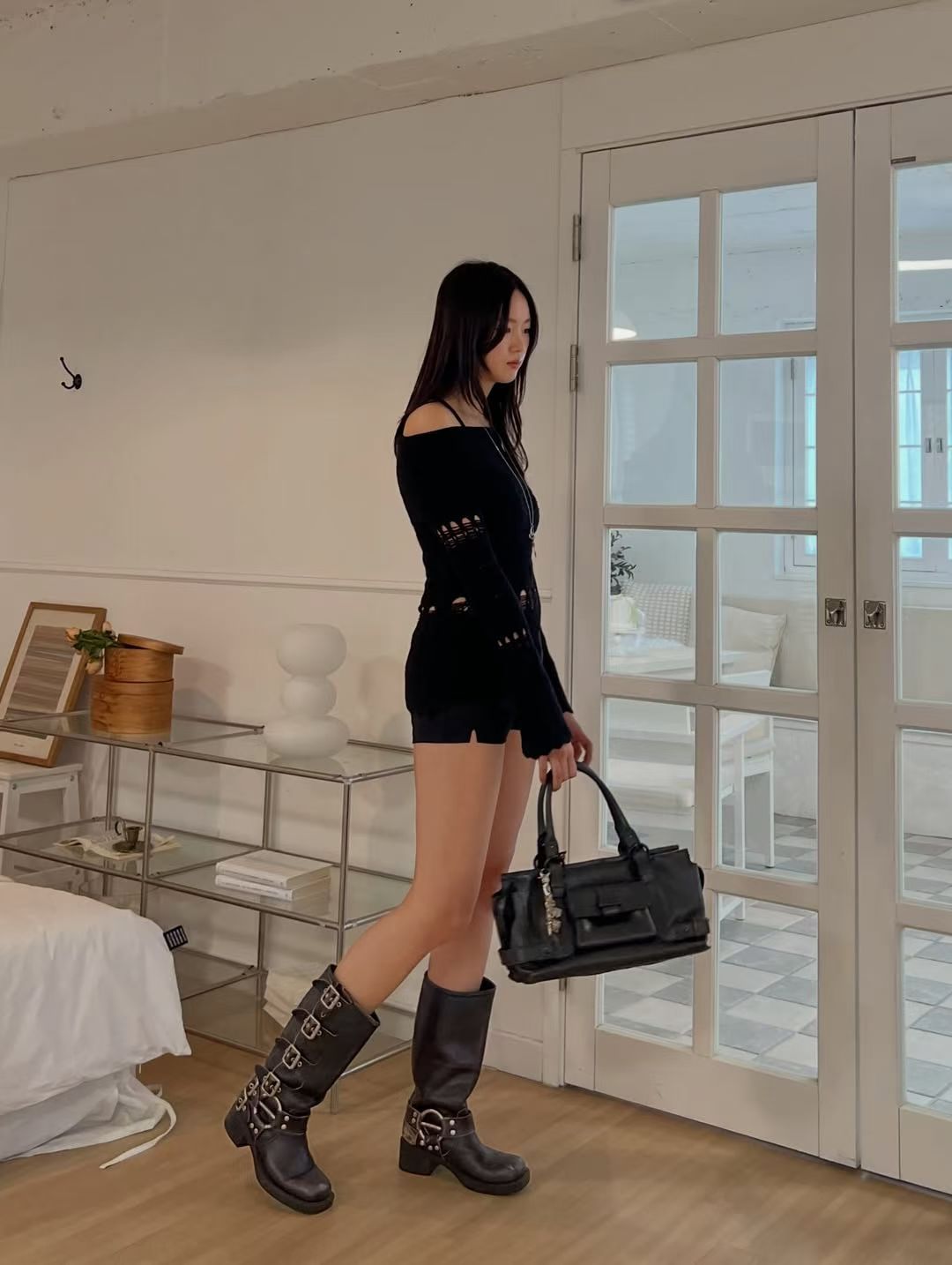 [Preorder 1st Drop Price] C1302 Ruinelle Damage Top