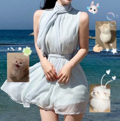 [Preorder 1st Drop Price] C1404 Celeste Flutter Blouse