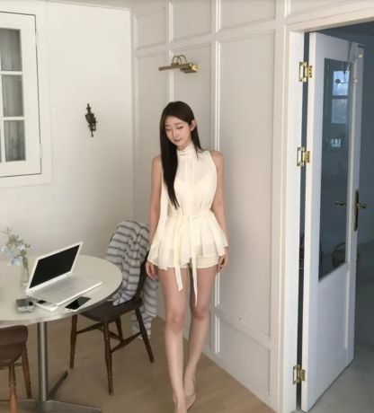 [Preorder 1st Drop Price] C1404 Celeste Flutter Blouse