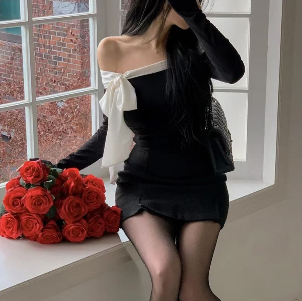 [Preorder 1st Drop Price] C1405 Chérie Contrast Top