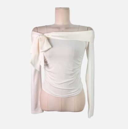 [Preorder 1st Drop Price] C1405 Chérie Contrast Top